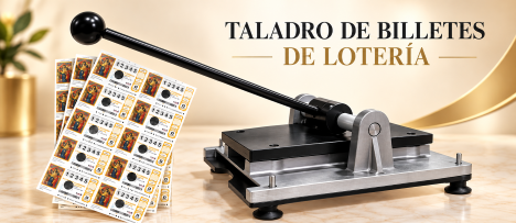 Taladro para anular tu loter&iacute;a invendida ASG